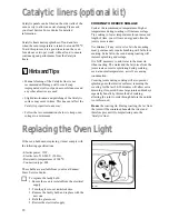 Предварительный просмотр 17 страницы Zanussi ZBF 863 Instruction Booklet