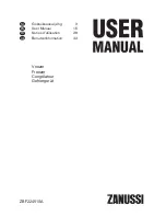 Preview for 1 page of Zanussi ZBF22451SA User Manual