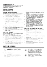 Предварительный просмотр 7 страницы Zanussi ZBF22451SV User Manual