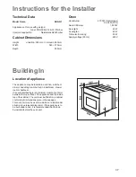 Предварительный просмотр 15 страницы Zanussi ZBG 331 User Manual