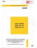 Preview for 9 page of Zanussi ZBG 501 B Instruction Booklet