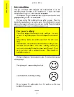 Предварительный просмотр 2 страницы Zanussi ZBG 861 Operating Instructions Manual