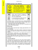 Предварительный просмотр 16 страницы Zanussi ZBG 861 Operating Instructions Manual