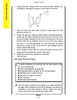 Предварительный просмотр 30 страницы Zanussi ZBG 861 Operating Instructions Manual