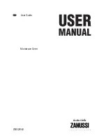 Zanussi ZBG26542 User Manual preview