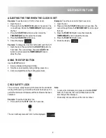 Preview for 9 page of Zanussi ZBG26542 User Manual