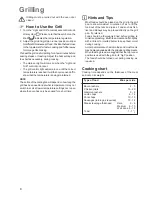 Preview for 8 page of Zanussi ZBG331XP Instruction Booklet