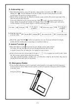 Preview for 12 page of Zanussi ZBHC8 User Manual And Installation Instruction