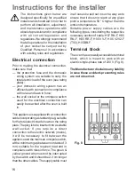 Preview for 16 page of Zanussi ZBM 755 Instruction Booklet