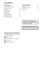 Предварительный просмотр 3 страницы Zanussi ZBM140 Instruction Booklet