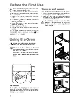 Предварительный просмотр 8 страницы Zanussi ZBM170 Instruction Booklet