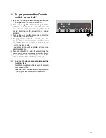 Предварительный просмотр 11 страницы Zanussi ZBM170 Instruction Booklet