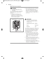 Предварительный просмотр 27 страницы Zanussi ZBM17542 User Manual