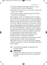 Preview for 4 page of Zanussi ZBM17542XA User Manual