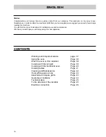 Предварительный просмотр 2 страницы Zanussi ZBN 721 Operating Instructions Manual