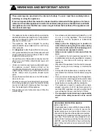 Предварительный просмотр 3 страницы Zanussi ZBN 721 Operating Instructions Manual