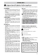 Предварительный просмотр 2 страницы Zanussi ZBN 722 Instruction Booklet