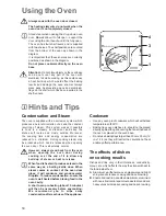 Предварительный просмотр 14 страницы Zanussi ZBP 1165 Instruction Booklet