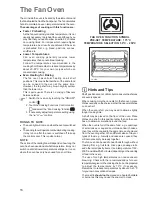 Предварительный просмотр 16 страницы Zanussi ZBP 1165 Instruction Booklet