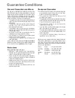 Предварительный просмотр 29 страницы Zanussi ZBP 1165 Instruction Booklet