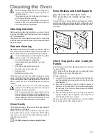 Предварительный просмотр 15 страницы Zanussi ZBQ 865 Instruction Booklet