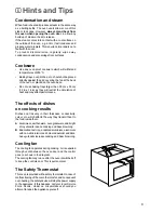 Предварительный просмотр 9 страницы Zanussi ZBQ 965 Instruction Booklet