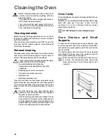 Предварительный просмотр 20 страницы Zanussi ZBQ 965 Instruction Booklet