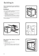 Предварительный просмотр 22 страницы Zanussi ZBQ865X Instruction Booklet