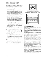 Предварительный просмотр 16 страницы Zanussi ZBS 1063 Instruction Booklet