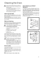 Предварительный просмотр 21 страницы Zanussi ZBS 1063 Instruction Booklet