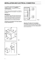 Предварительный просмотр 6 страницы Zanussi ZBS 703 B Instructions For The Installation And Use