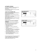 Предварительный просмотр 13 страницы Zanussi ZBS 703 B Instructions For The Installation And Use