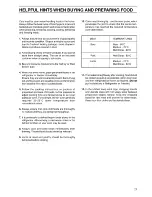 Предварительный просмотр 23 страницы Zanussi ZBS 703 B Instructions For The Installation And Use