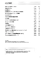 Предварительный просмотр 4 страницы Zanussi ZBS 705 B Operating And Installation Manual