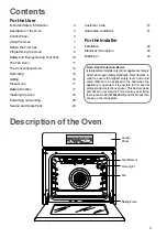 Предварительный просмотр 3 страницы Zanussi ZBS 963 Instruction Booklet