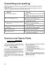 Предварительный просмотр 20 страницы Zanussi ZBS 963 Instruction Booklet