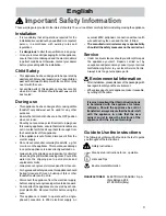 Preview for 3 page of Zanussi ZBS610 Instruction Booklet