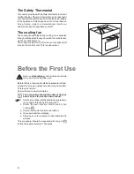 Preview for 6 page of Zanussi ZBS863 Instruction Booklet