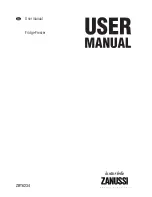 Предварительный просмотр 1 страницы Zanussi ZBT3234 User Manual