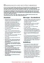 Предварительный просмотр 2 страницы Zanussi ZBT6234 Instruction Booklet