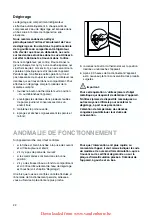 Предварительный просмотр 22 страницы Zanussi ZBT6234 Instruction Booklet