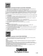 Preview for 16 page of Zanussi ZC 19/15R Instruction Booklet