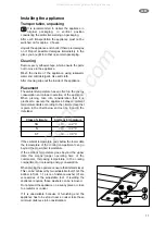 Preview for 11 page of Zanussi ZC 202 R Instruction Book