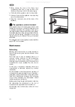 Preview for 8 page of Zanussi ZC 244 R-2 Instruction Book