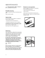 Предварительный просмотр 6 страницы Zanussi ZC 245 P Instruction Booklet