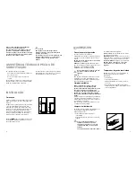 Предварительный просмотр 5 страницы Zanussi ZC 260 R3 Instruction Booklet