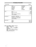 Предварительный просмотр 5 страницы Zanussi ZC 5500 Instruction Book