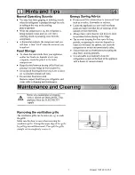 Предварительный просмотр 7 страницы Zanussi ZC135R Instruction Booklet