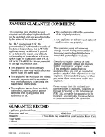 Предварительный просмотр 8 страницы Zanussi ZC2301/2T - ZF65/14 Instructions For The Use And Care