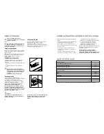 Предварительный просмотр 7 страницы Zanussi ZC246R3 Instruction Booklet
